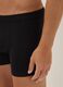 2-pack of black midi boxer briefs in stretch Supima cotton_3