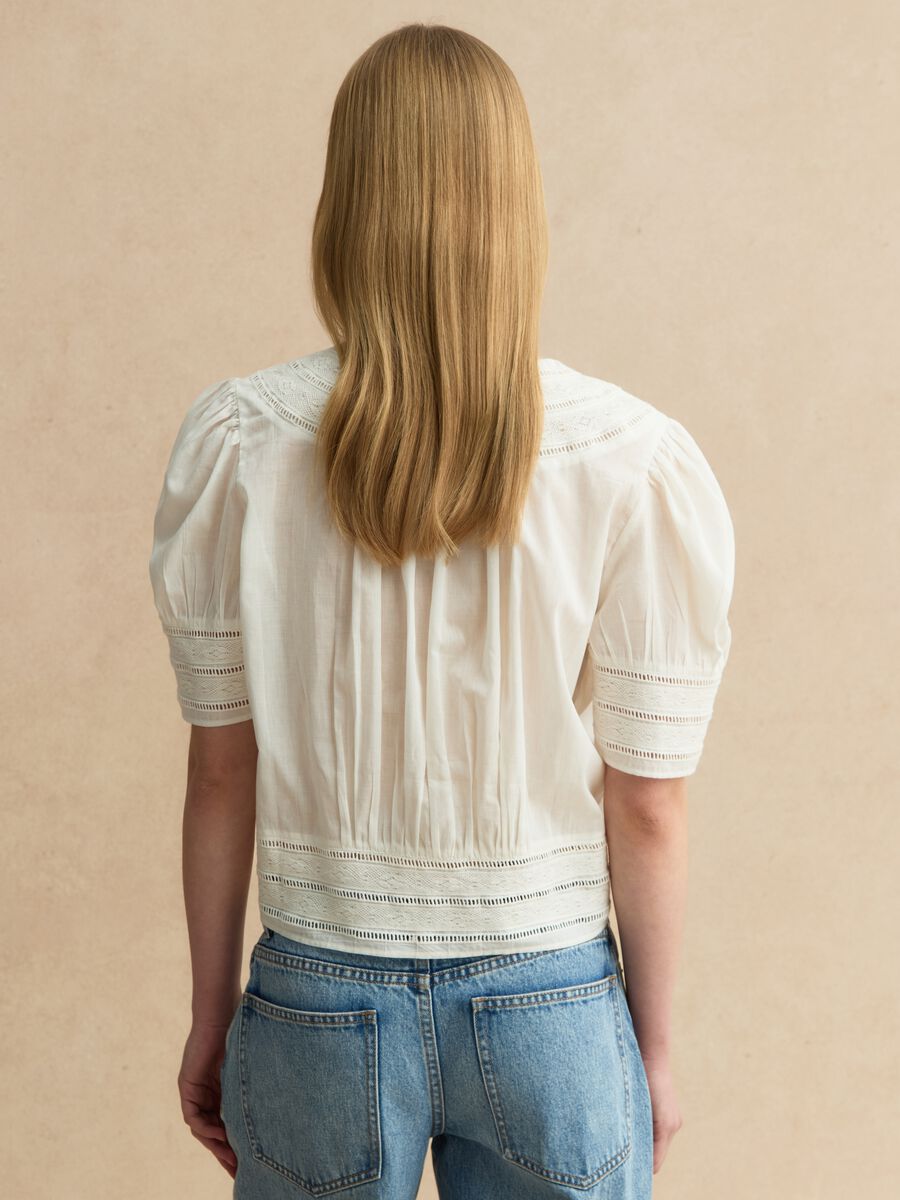 White pure cotton shirt_3