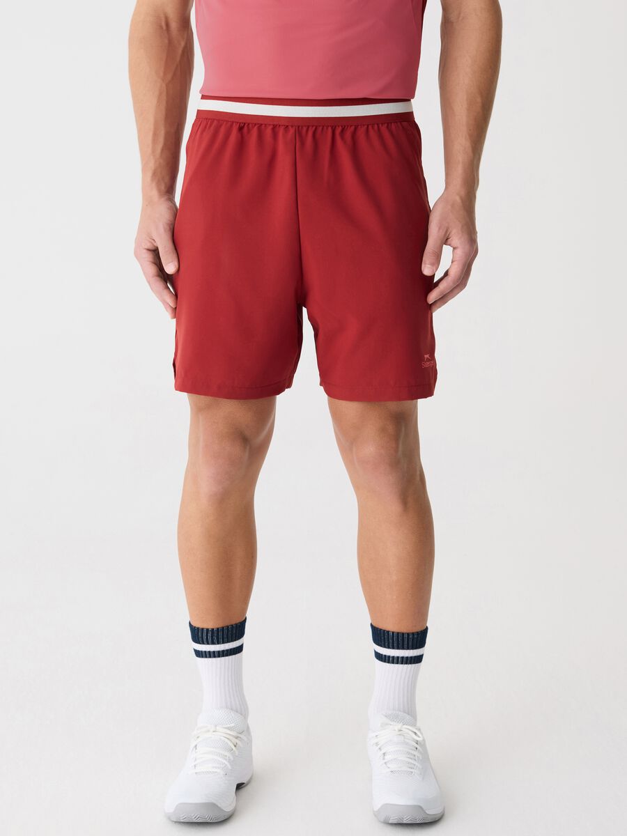 SLAZENGER Bermuda shorts in technical fabric_1