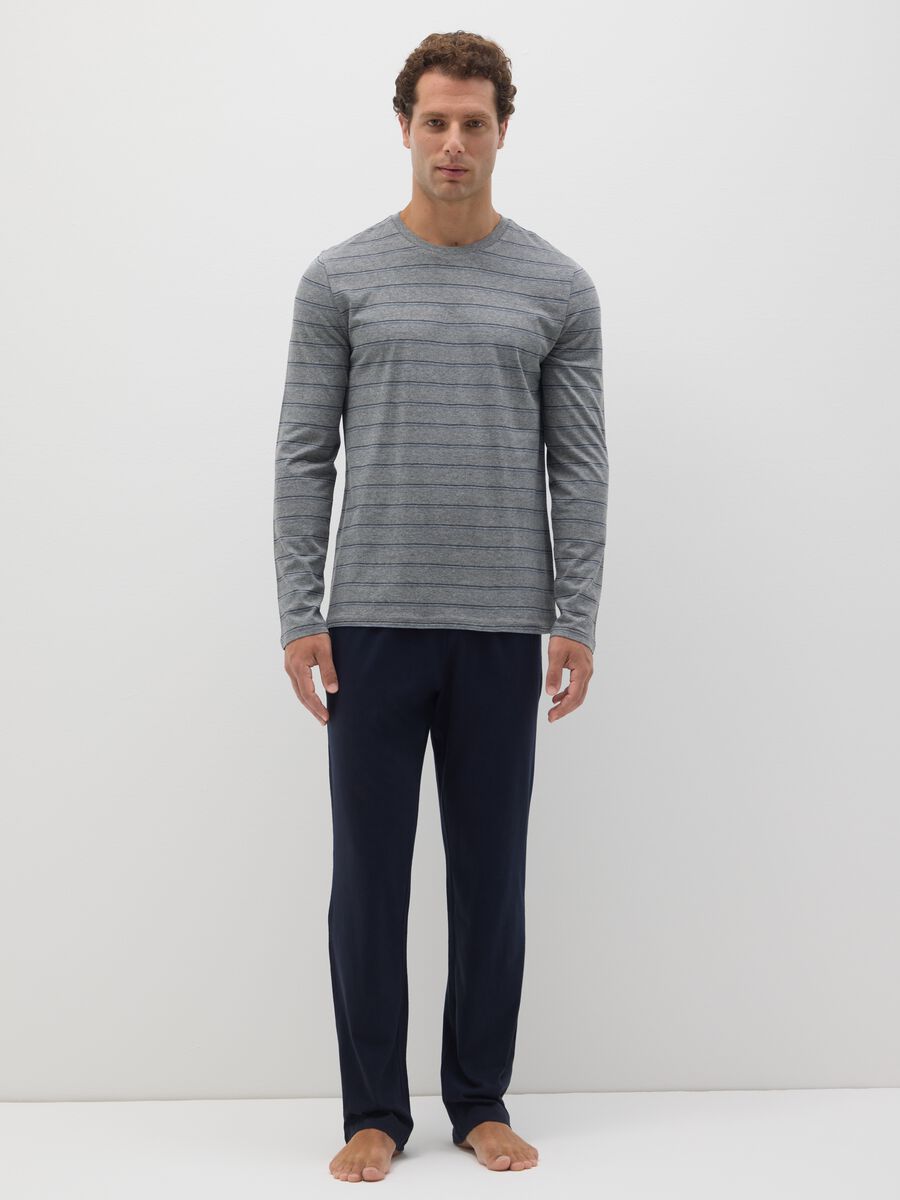 Multicolour pure cotton pyjamas regular fit_0