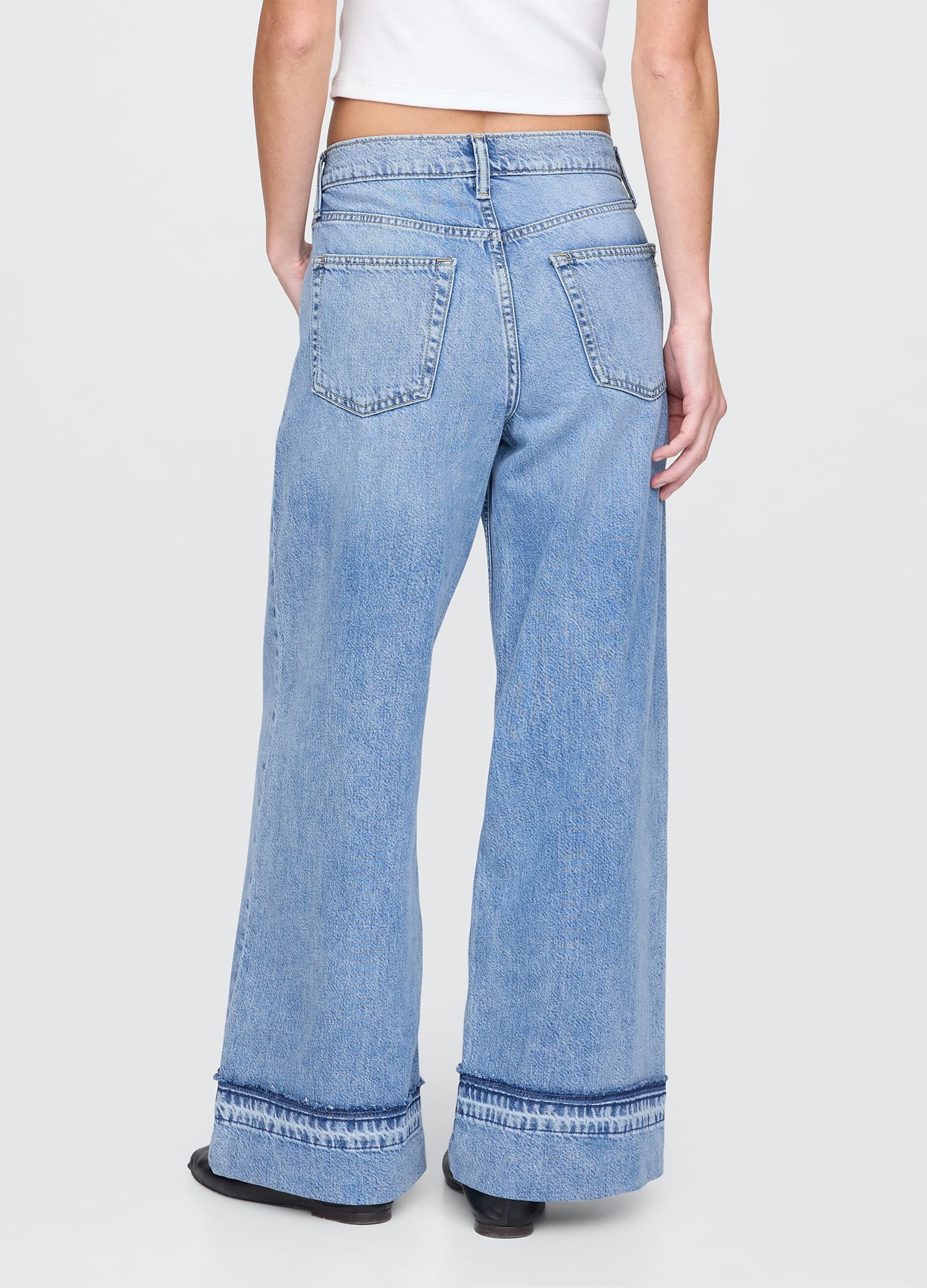 Gap Wide Leg Denim Jeans