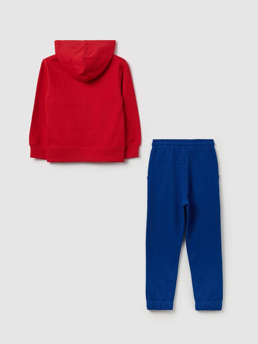 Fleece jogging set with Spider-Man print_1