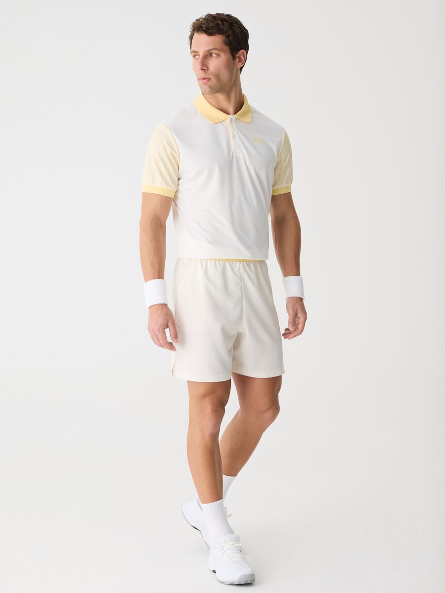 SLAZENGER polo shirt in technical fabric_1