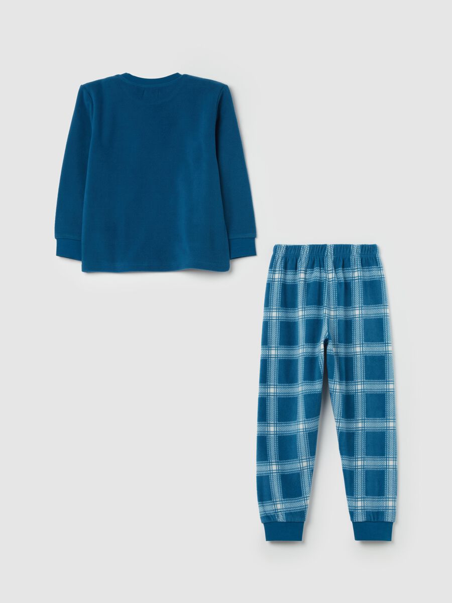 Fleece pyjamas with walrus print_1