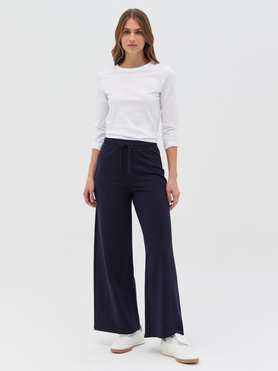 Essential long-sleeved T-shirt in cotton_1