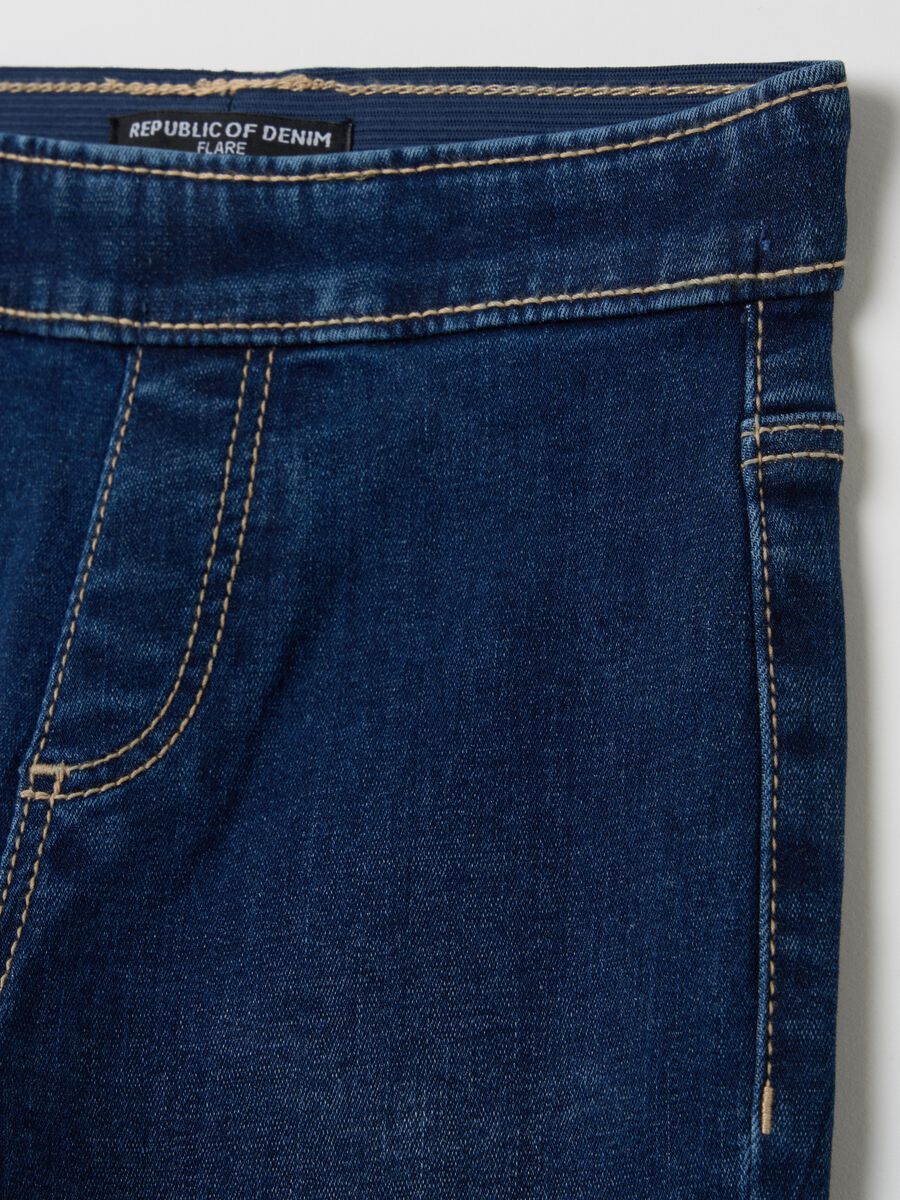 Flare-fit jeggings with pockets_2