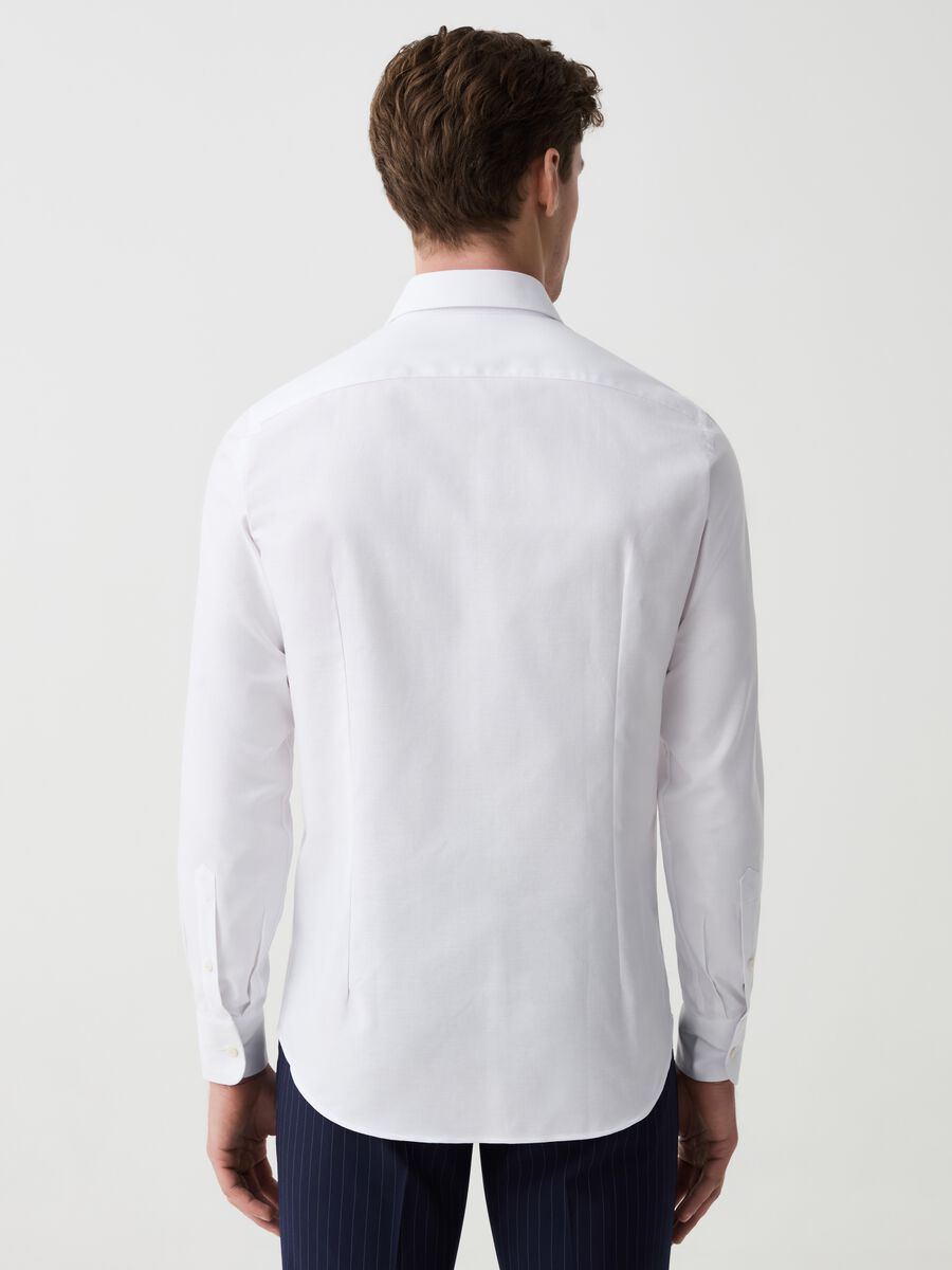 Slim-fit easy-iron cotton shirt_2