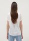 White pure cotton short-sleeve broderie shirt, regular fit_3