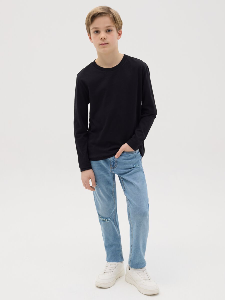 Slim-fit jeans with five pockets_1