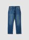 Blue stretch-cotton comfort-fit jeans_0