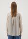 Beige striped lyocell-blend shirt_3