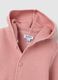 Baby pink cotton cardigan regular fit_2