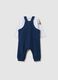 Baby Romper in Pure Blue Cotton_1