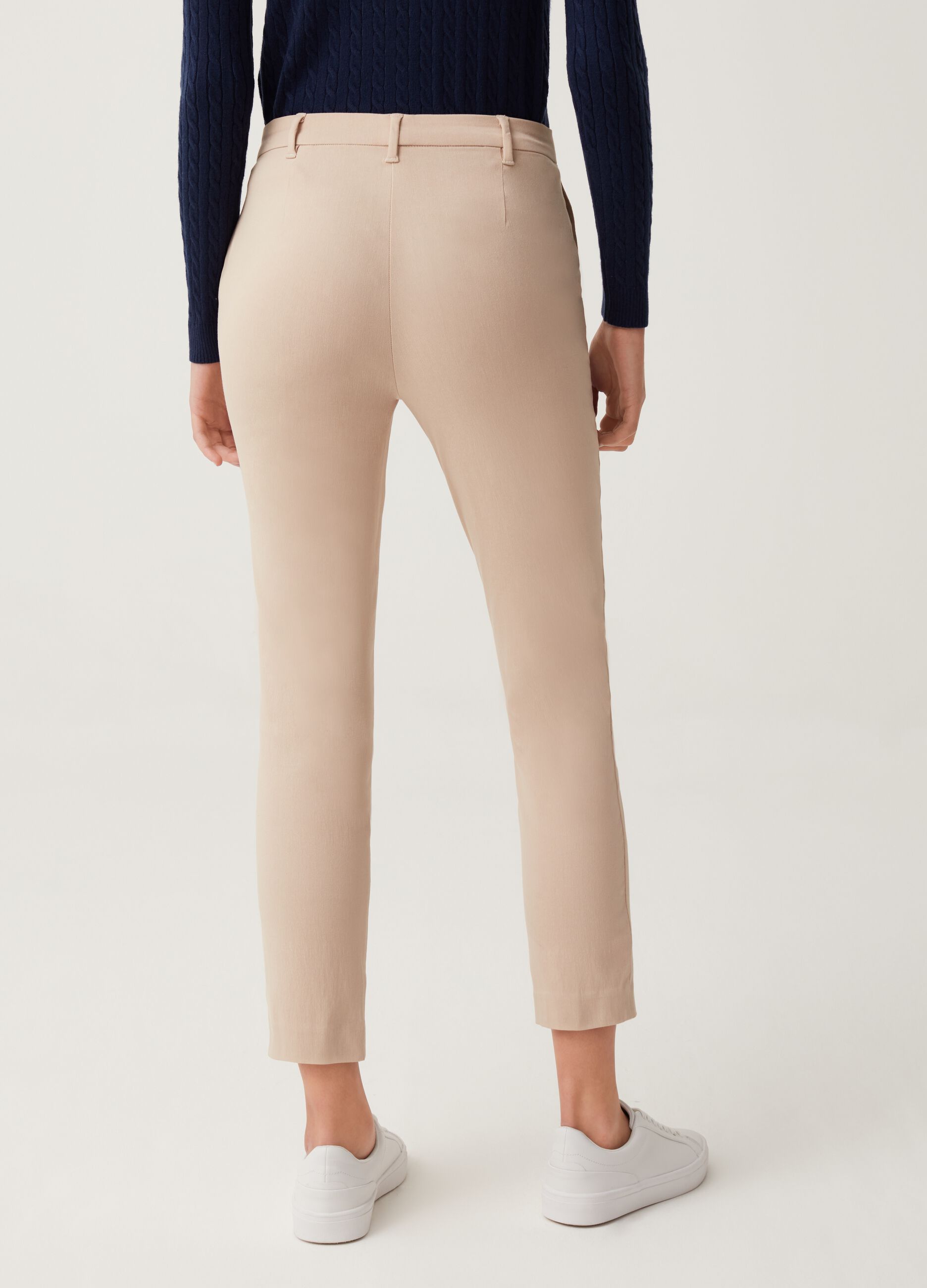 Stretch chino trousers