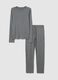 Grey cotton long-sleeve pyjamas_4