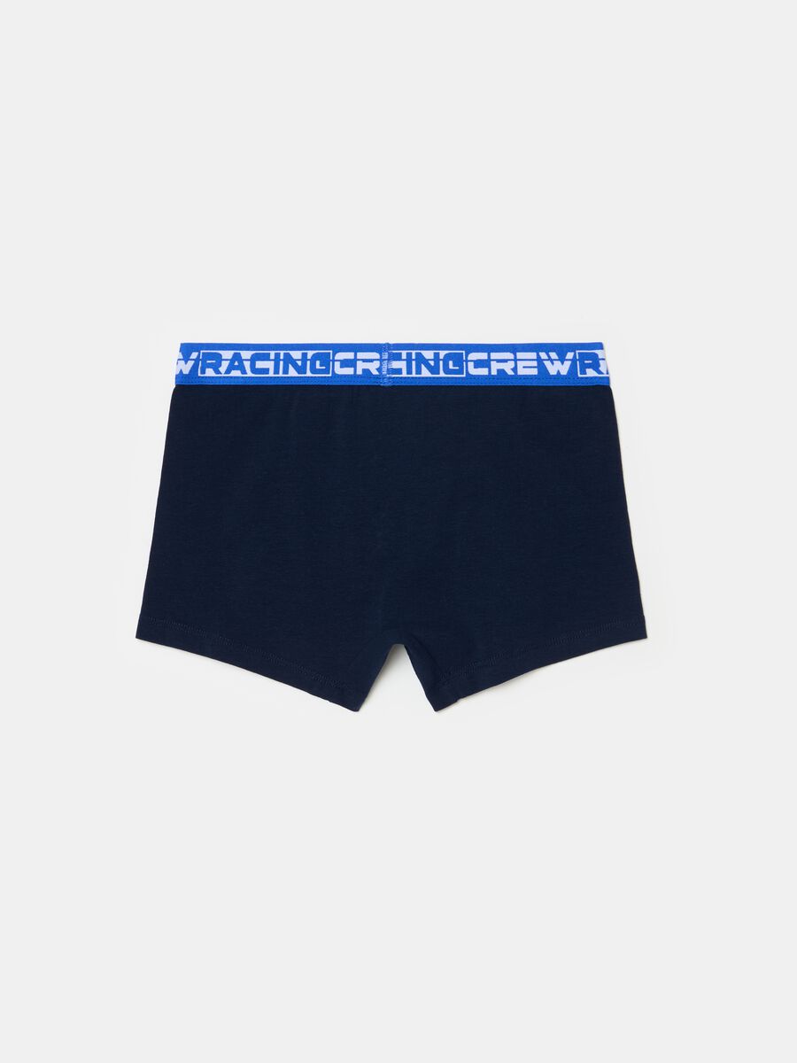 Organic cotton boxer shorts with external elastic_1