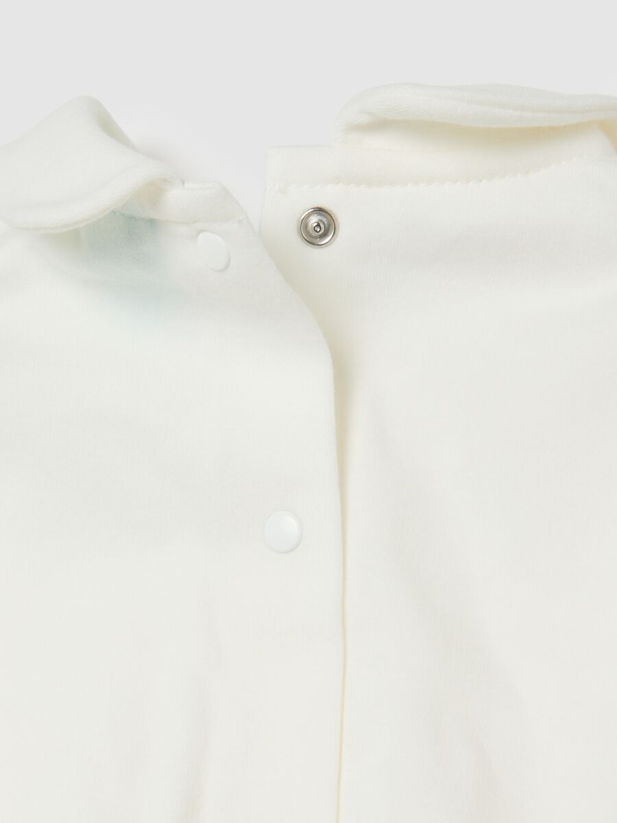 Beige baby dress with embroidery_2