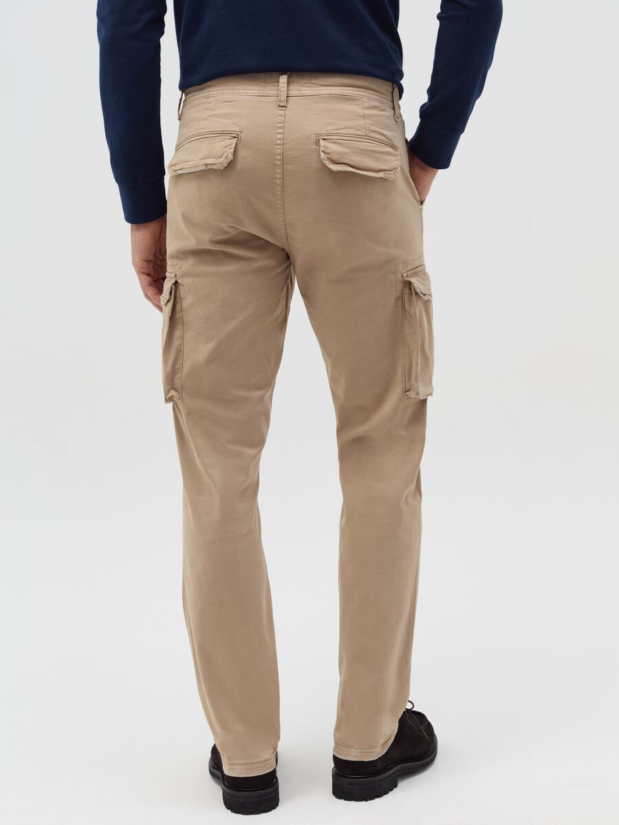 Cargo trousers in twill_3