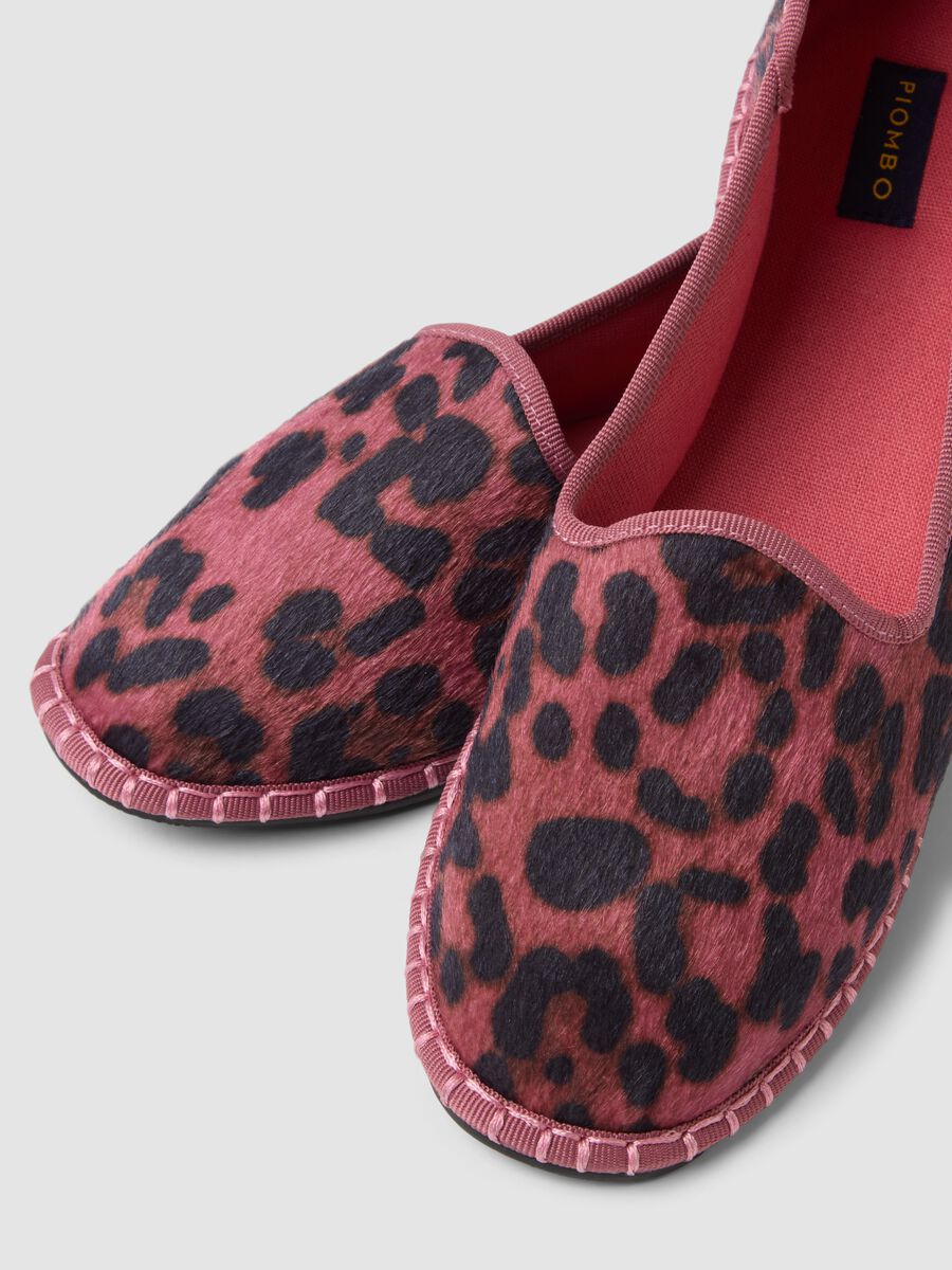 Ballerine rosa classiche con fantasia animalier_1