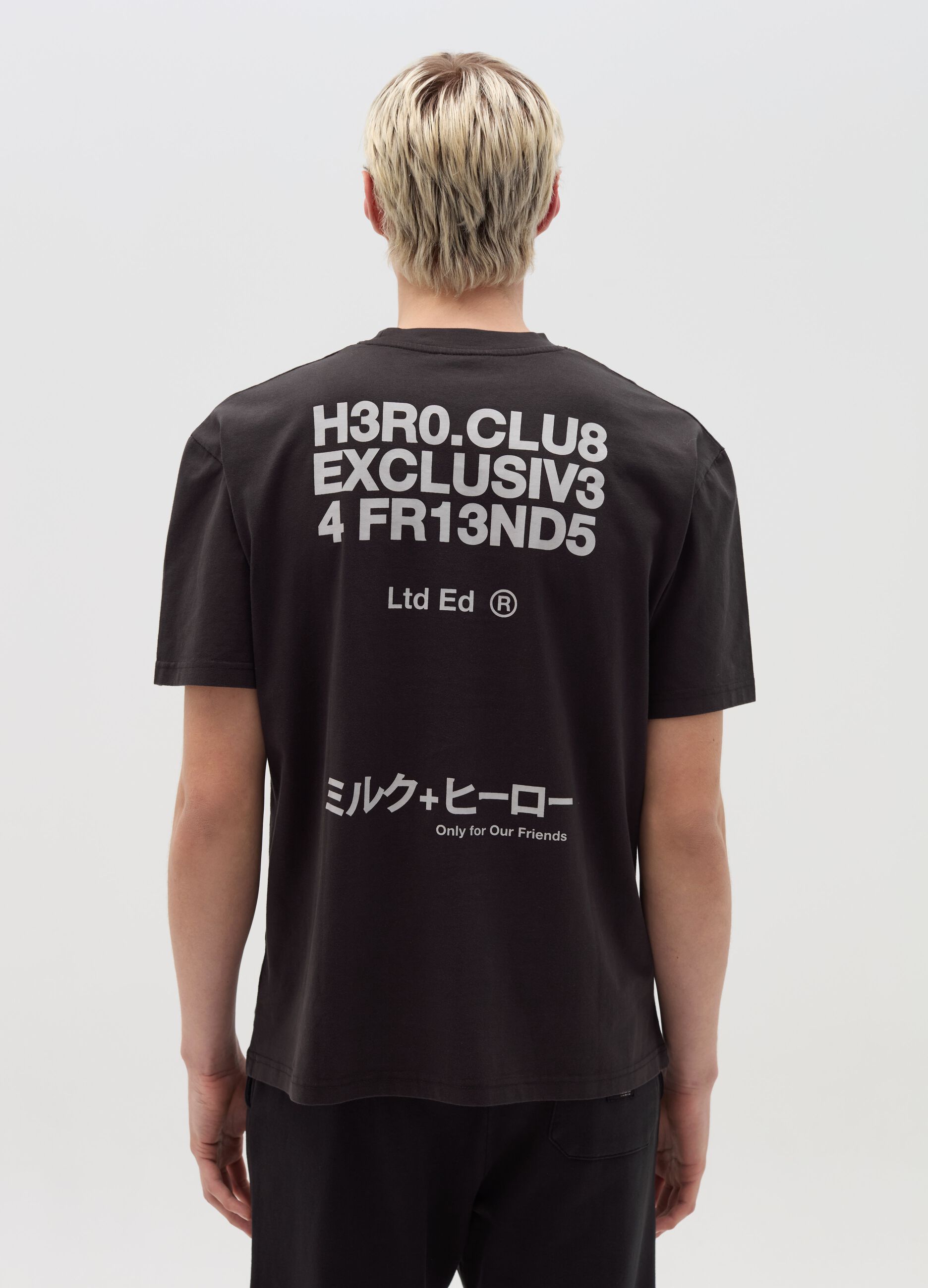 T-shirt in cotone con stampa