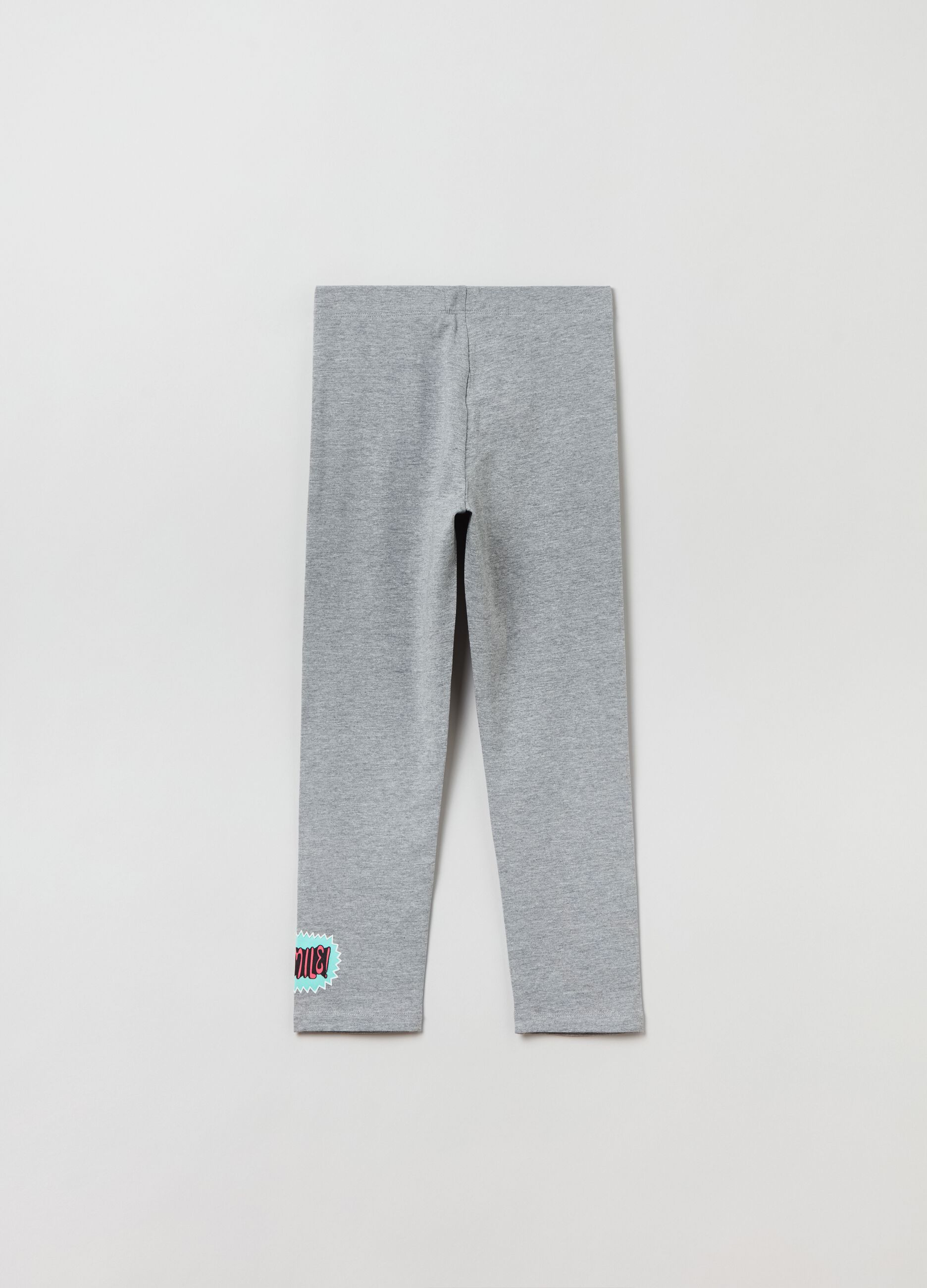Leggings a tre quarti con stampa_1
