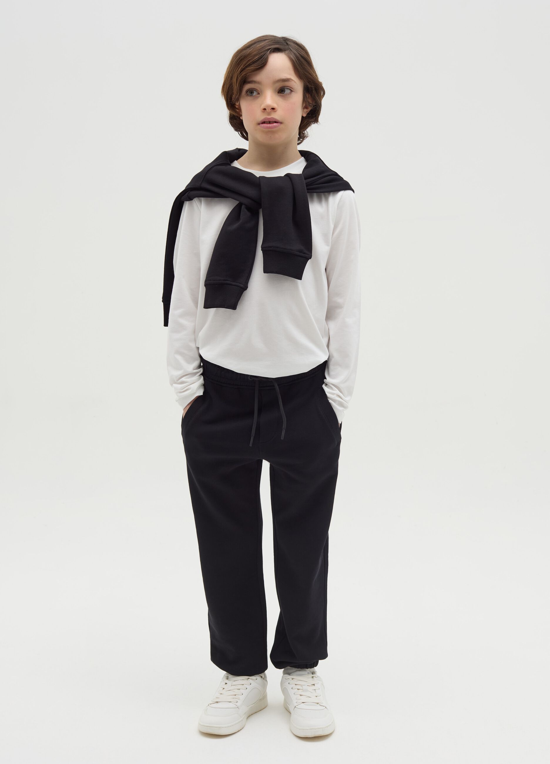 Joggers Essential in felpa con coulisse