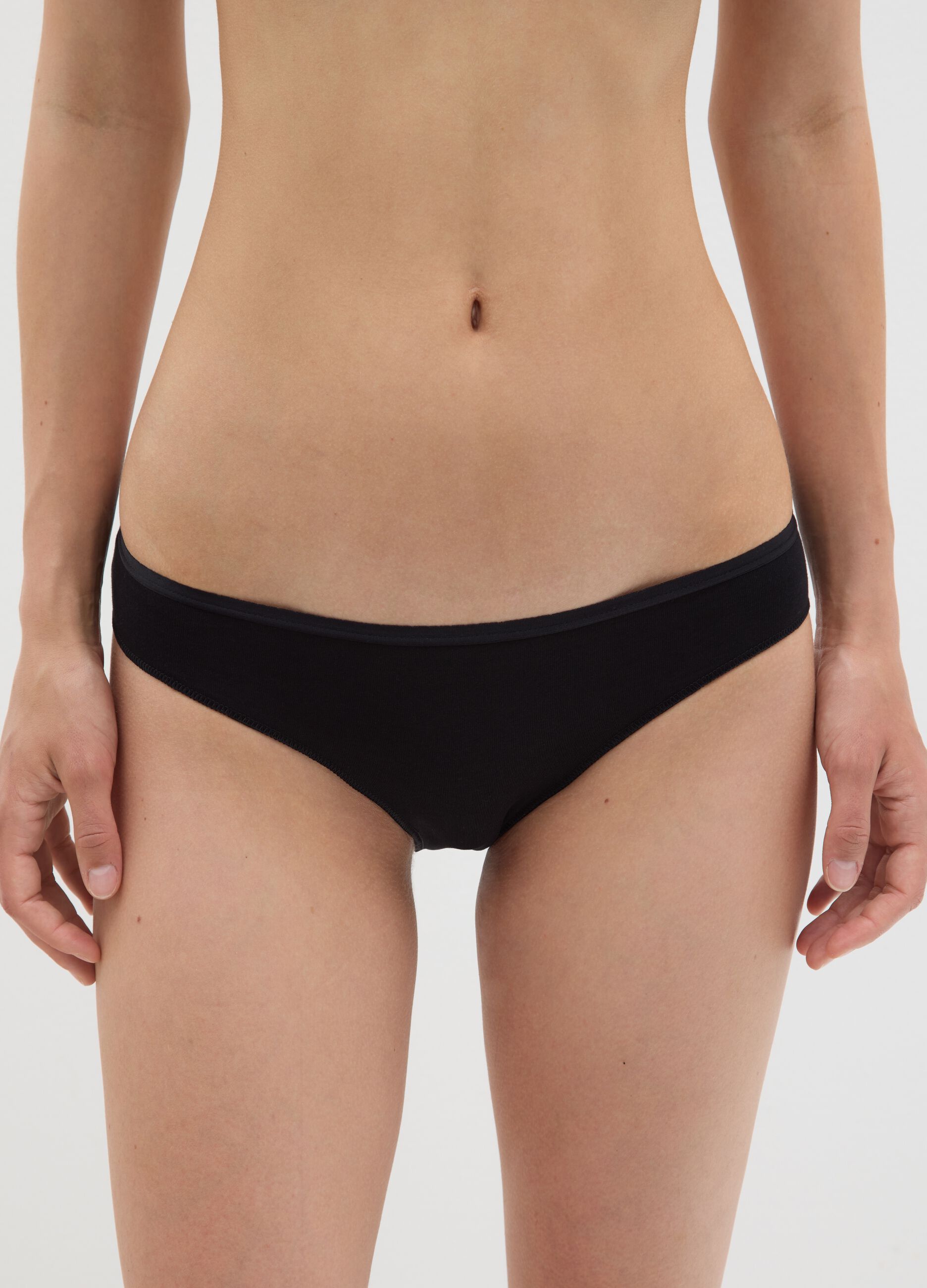 Set cinque slip fantasia micro pois