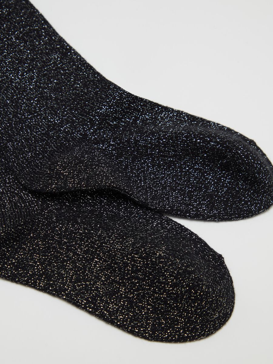 Tights with lurex and bow_2