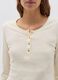 Long-sleeved T-shirt with granddad neckline_2