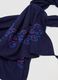 Blue scarf with paisley embroidery_2