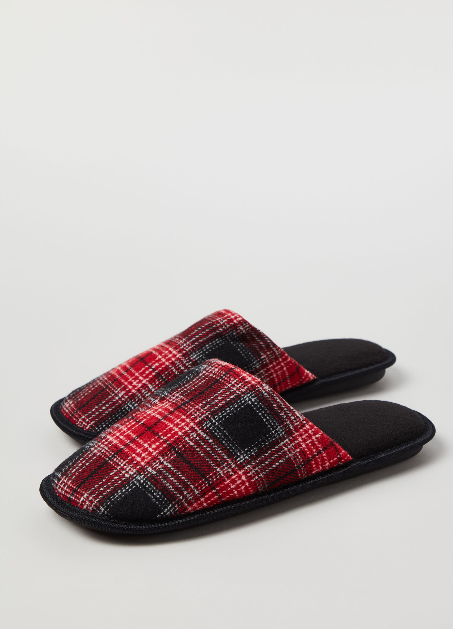 Pantofole invernali tartan_2