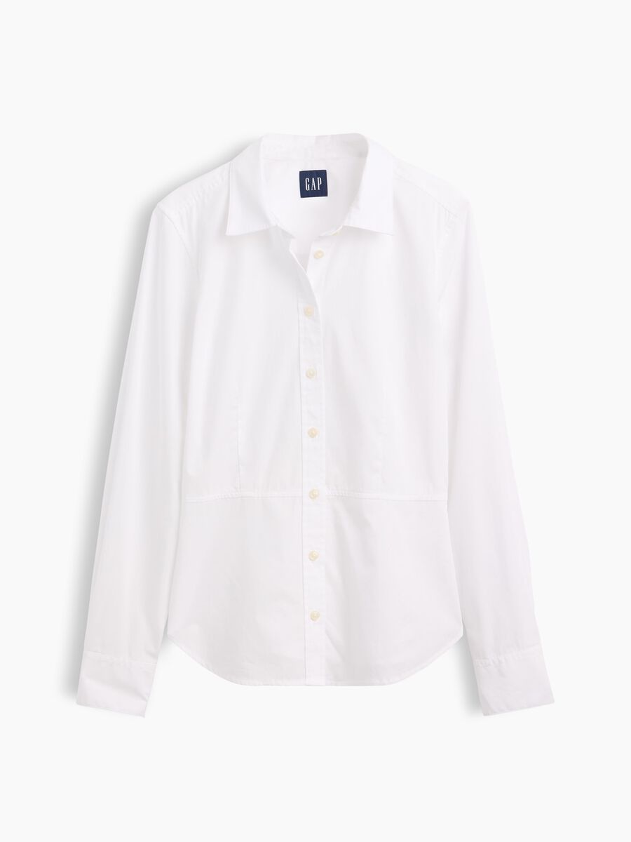 White pure cotton shirt_3