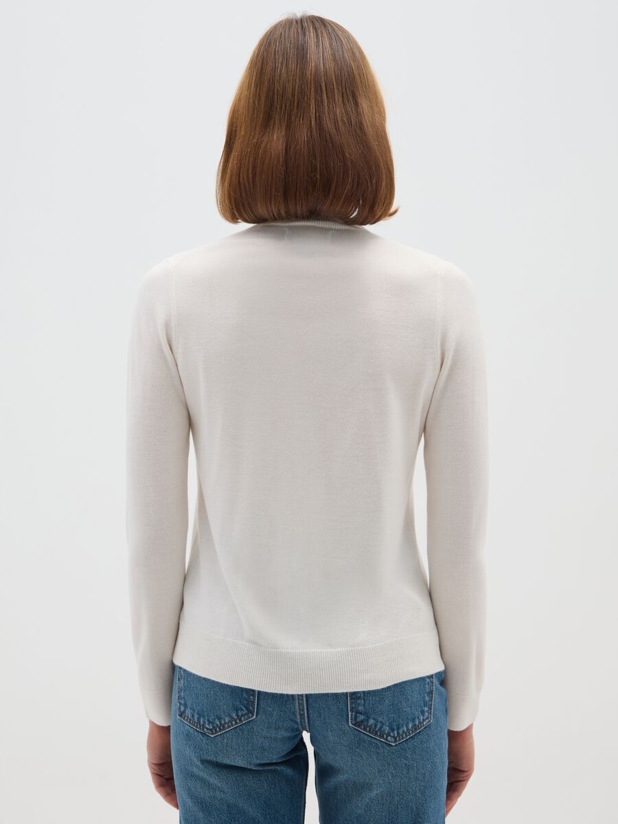 Maglione beige regular fit_2