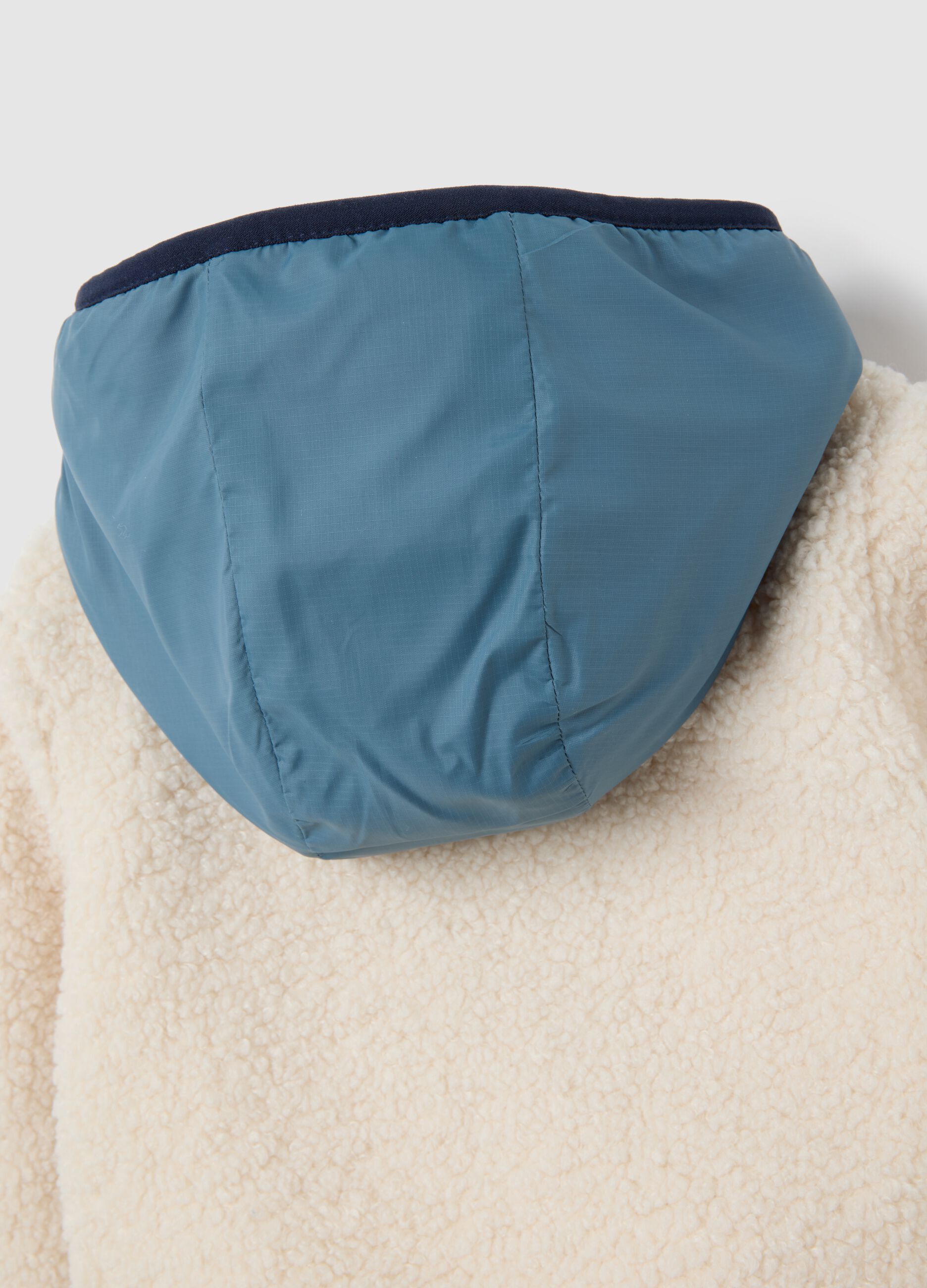 Multicolour Regular Fit Fleece Jacket for Kids