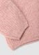 Pink oversized cardigan in stretchy viscose and wool_3