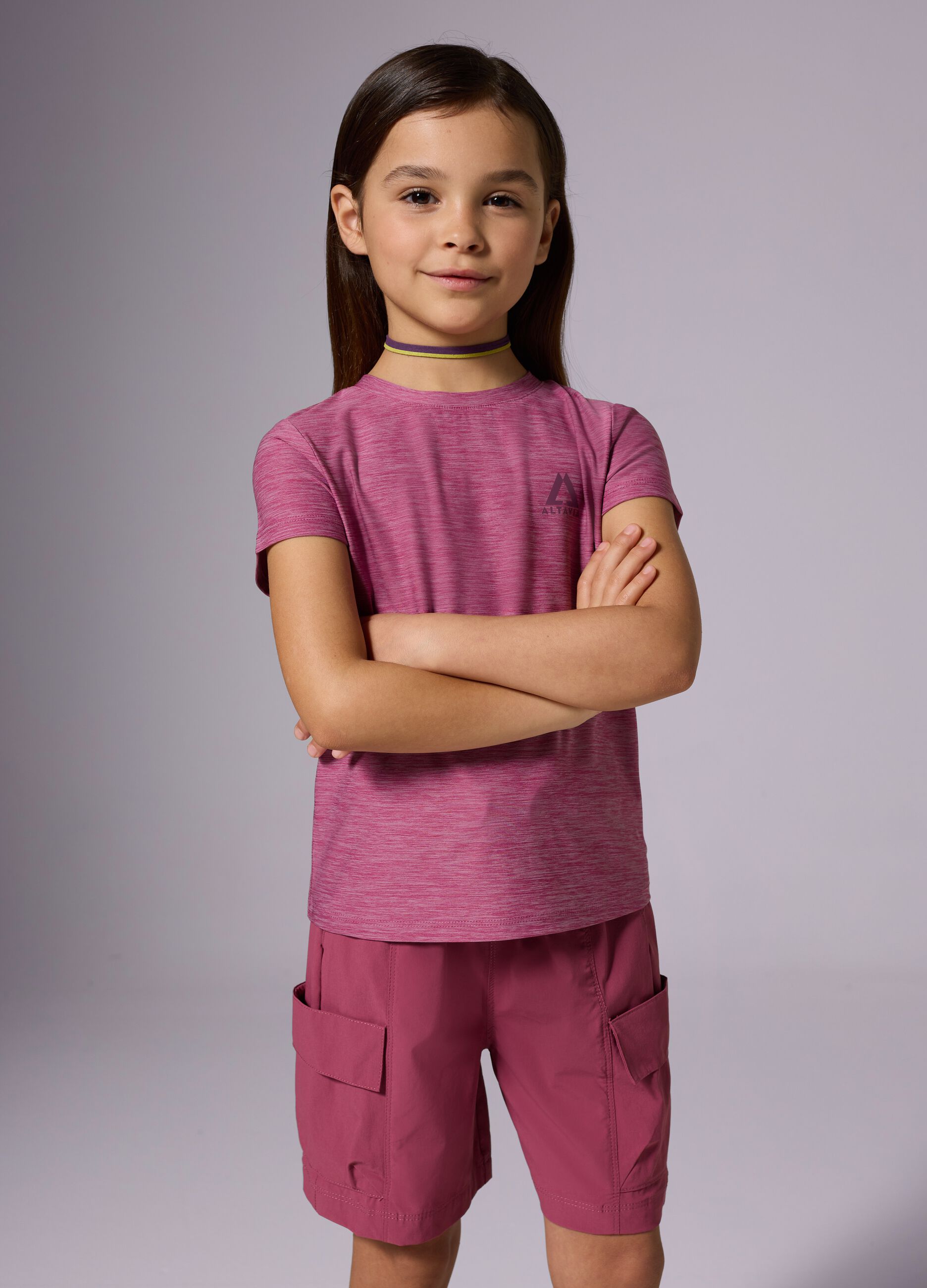 ALTAVIA WITH DEBORAH COMPAGNONI T-shirt in technical fabric