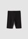 Black organic cotton shorts_1
