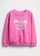 Pink sweatshirt with graphic_0