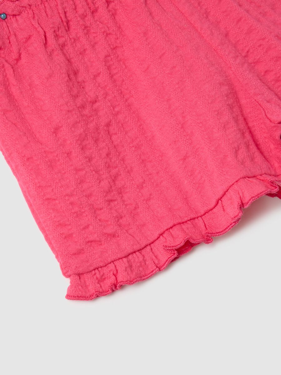 Pink Fagottino Short in Stretch Cotton_3