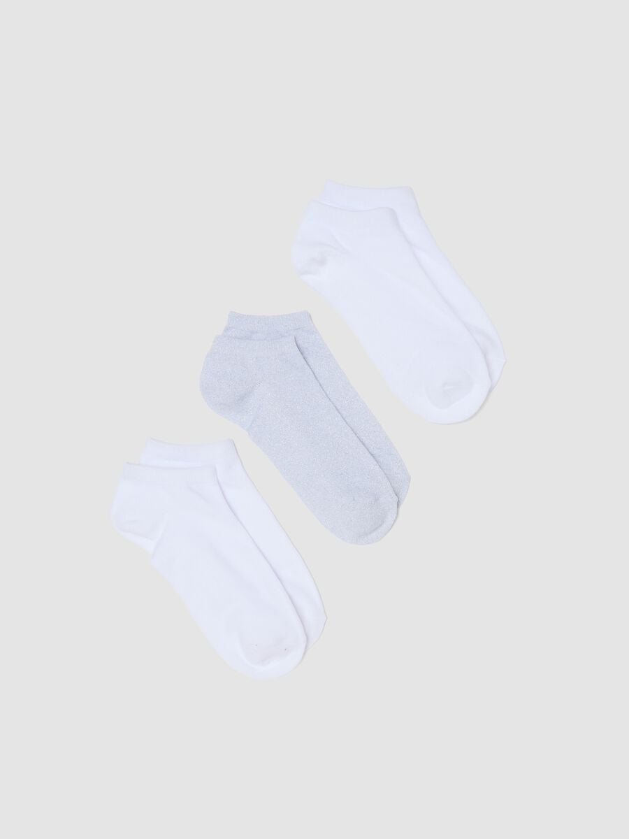 3-pack of white organic cotton socks_0