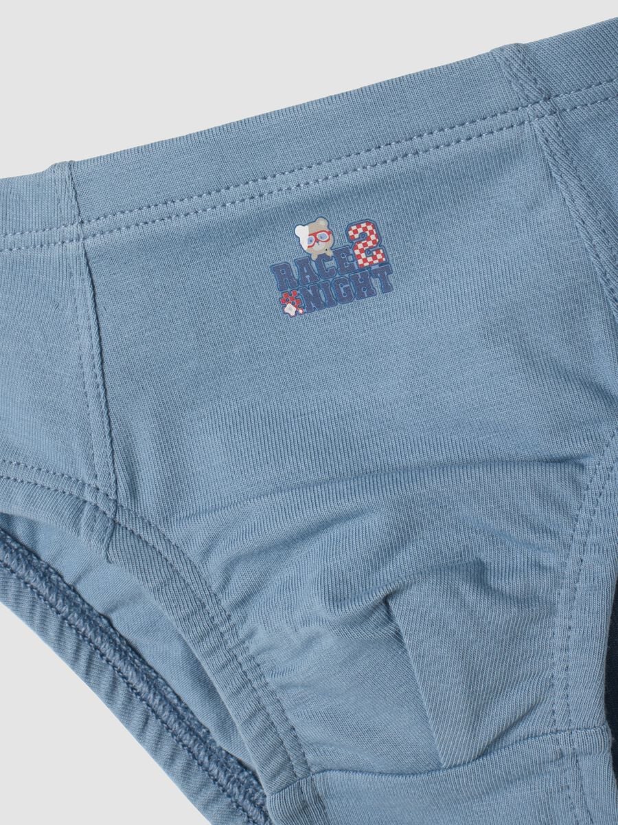 3-pack of organic stretch cotton briefs with bicycle print_2