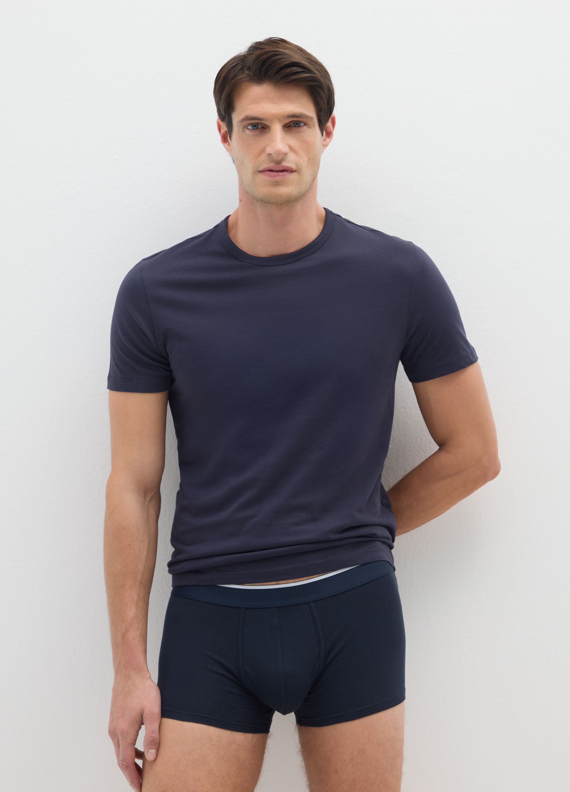 Multicolour Regular Fit Stretch Cotton Boxer Triple Pack