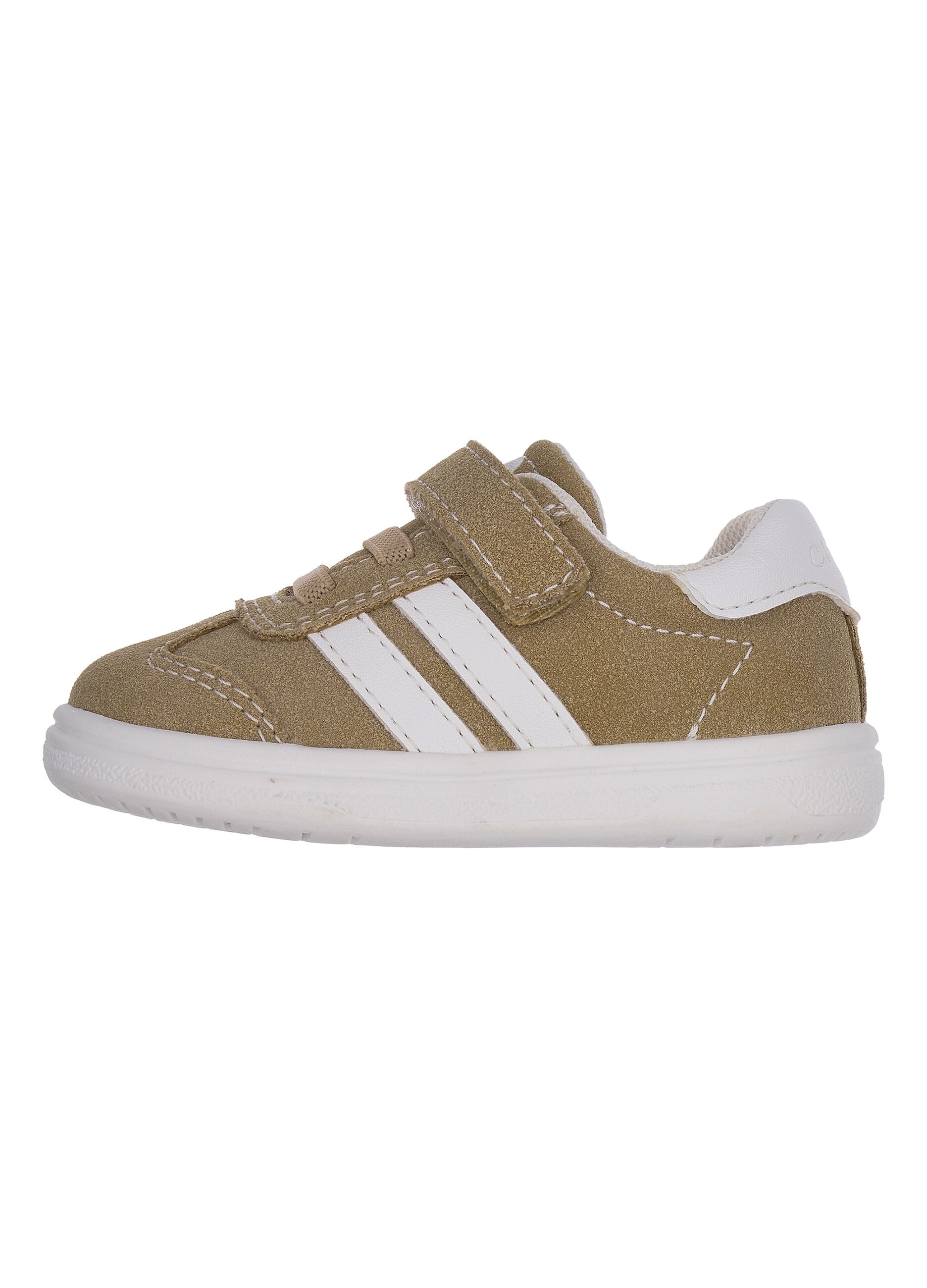 Beige Chicco sneakers with hook-and-loop strap