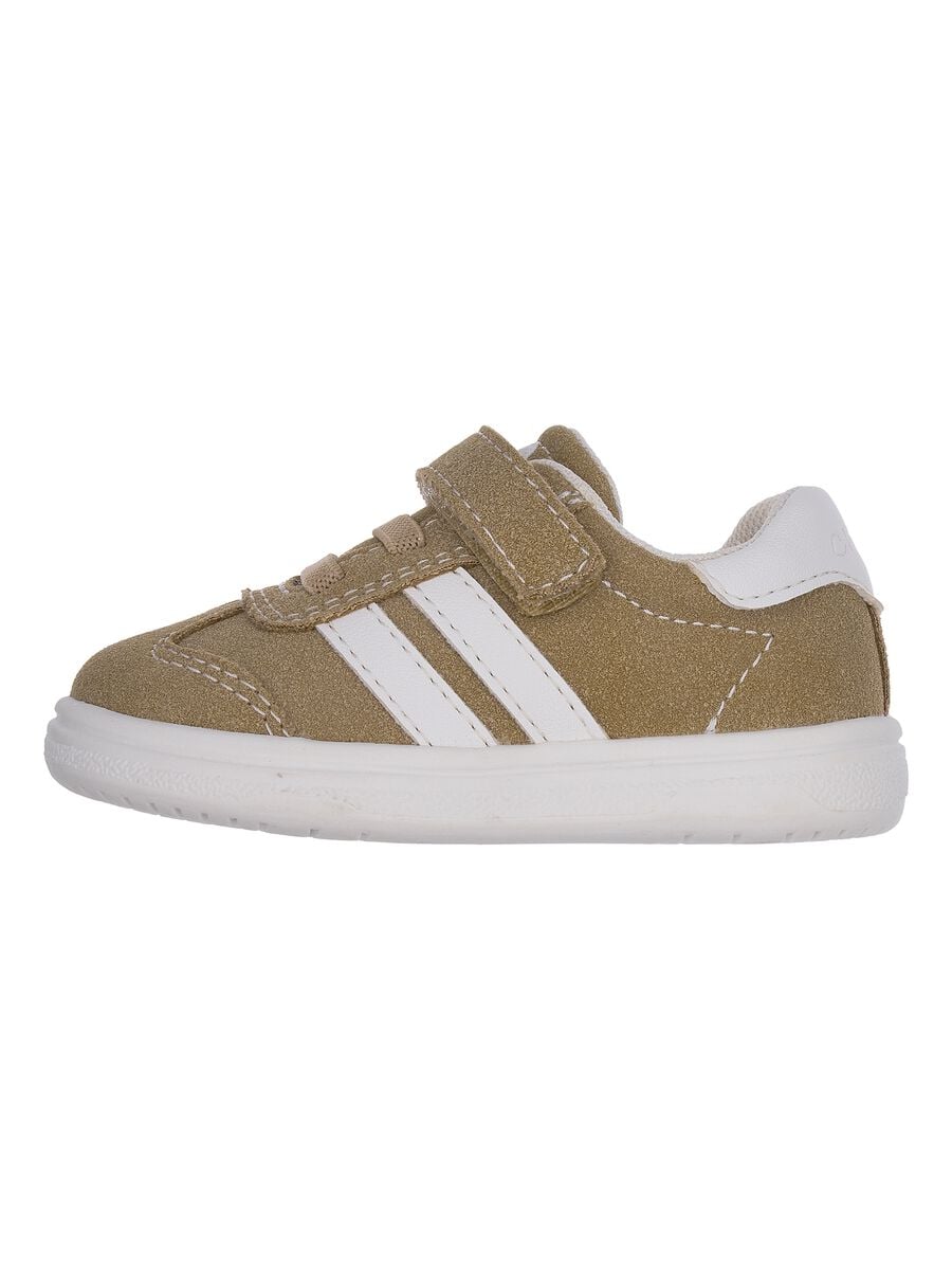 Beige Chicco sneakers with hook-and-loop strap_0