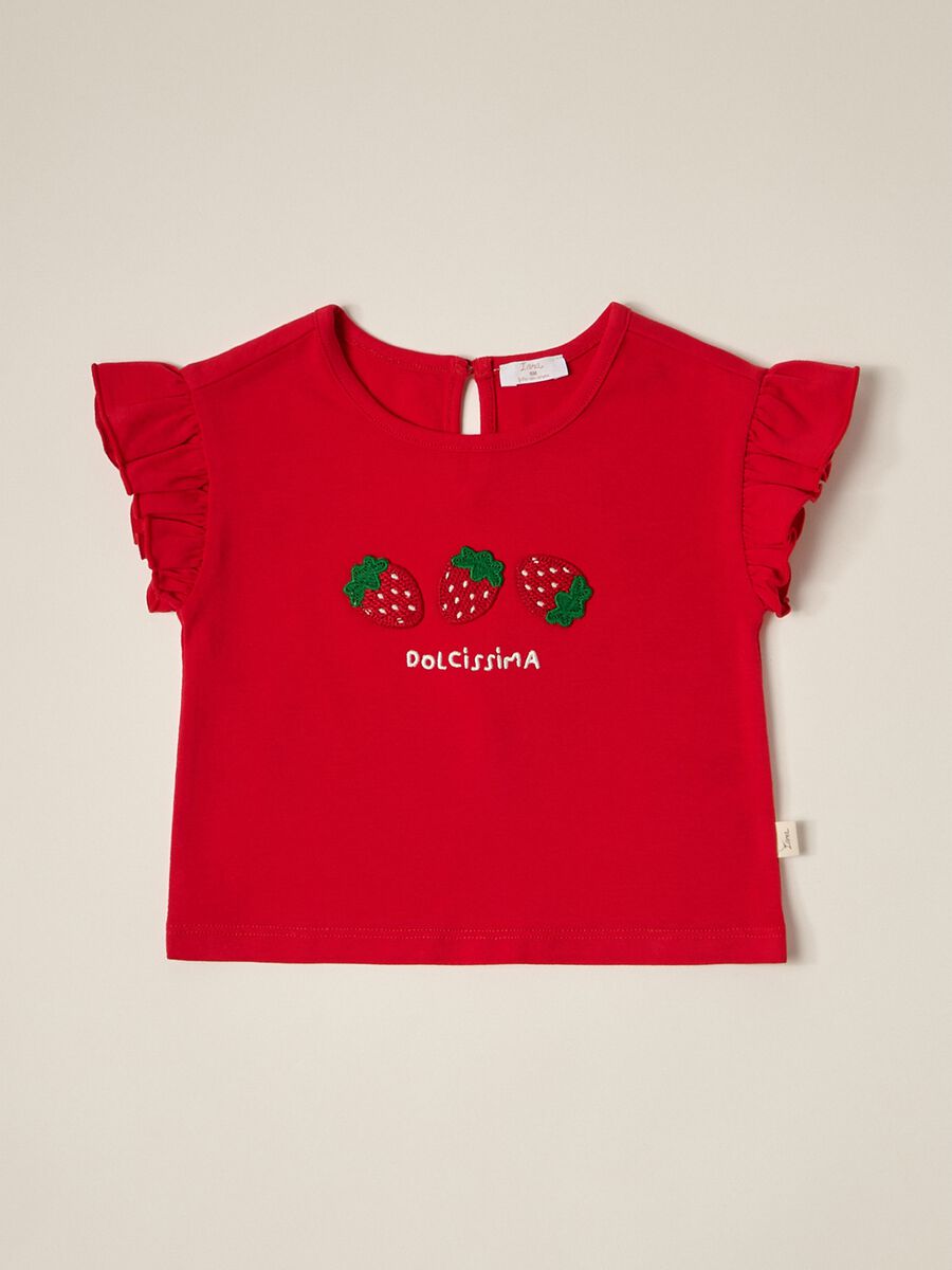 IANA Baby Stretch Cotton Jersey T-Shirt_0