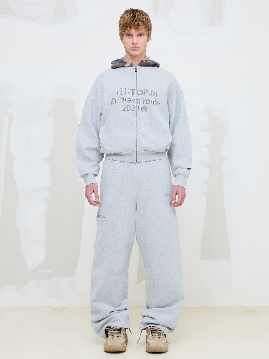 Sweatpants Grey Melange_4