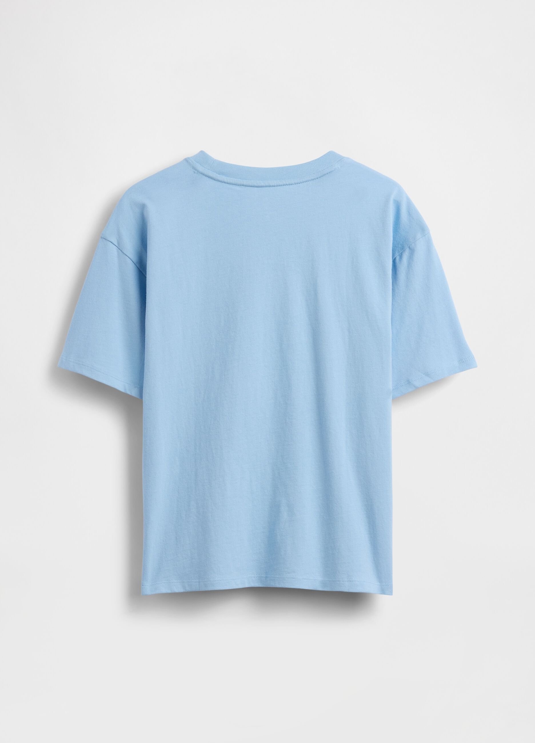 Pure cotton short-sleeve printed T-shirt