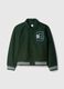 Varsity bomber jacket with bouclé applications_4