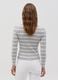 Flat ribbed top with striped pattern_2