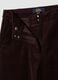 Brown The Iconic Pants straight-fit ribbed stretch-cotton trousers_5